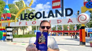 We Went On A VIP Tour At LEGOLand Florida  Master Builder Workshop NEW Extreme Stunt Show amp More [upl. by Eilrak]