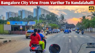 varthur balagere road  kundalahalli bangalore  bangalore city  bengaluru city  bangalore vlogs [upl. by Aciretahs]