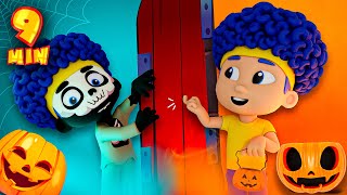 Trick or Treat Halloween Story with New Heroes  MORE D Billions Kids Songs [upl. by Aplihs132]