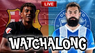 Barcelona Vs Alaves Live Watchalong  fcbarcelona laliga live [upl. by Niawtna]