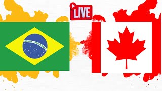 BRASIL 2X3 CANADÁ  AO VIVO  LIGA DAS NAÇÕES DE VÔLEI FEMININO 2023  29062023 [upl. by Alage]