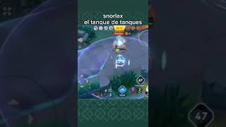 Lo que aguanto ese snorlax pokemonunitemobile directopokemonunite pokemonunitegameplay [upl. by Lebasiram]