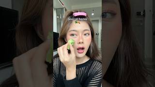 broccoli freckle 🥦🍂 makeup makeuptutorial freckles makeuptips [upl. by Asilec314]