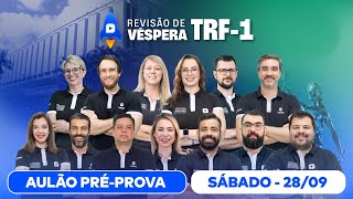 CONCURSO TRF1  Aulão PRÉPROVA  Analista Judiciário  Oficial de Justiça [upl. by Bor769]