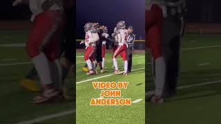 Football Holley at Wellsville Section V playoffs John Anderson video [upl. by Sibie41]