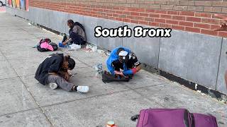 South Bronx 149th Street 3rd Avenue Walking Tour New York City [upl. by Frans878]