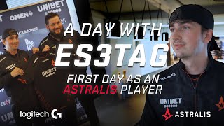 A Day In The Life of es3tag  The New Astralis Player [upl. by Celesta]