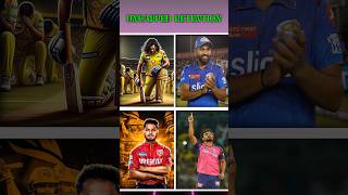 IPl ALL TEAM UNCAPPED RETENTIONS shorts cricket viral [upl. by Suolekcin]