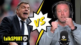 quotHES PINNED ME AGAINST THE WALLquot😬  Big Sam ROUGHS UP Kevin Nolan In A Training Session😤 talkSPORT [upl. by Yusem470]