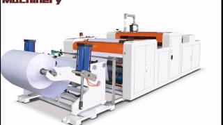 HQJA4 model paper cutting machine for a4  a3 a2 etc [upl. by Vareck676]