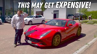 Ferrari F12 Berlinetta  First Service Time and The Story So Far [upl. by Nesrac]