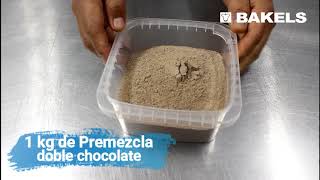 BASE TORTA DOBLE CHOCOLATE BAKELS [upl. by Atinrev]