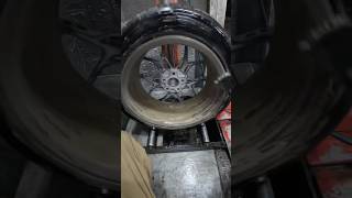 Puncture Tire Replacement amp Wheel Balancing [upl. by Alauqahs]