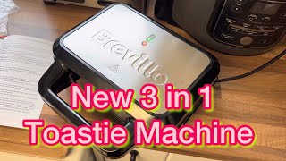 New Breville 3 in 1 Toastie Machine [upl. by Ennaylloh]