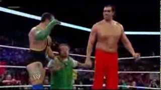 WWE  Santino Marella gets his cobra charmed Smackdown 9272013 [upl. by Seligman]