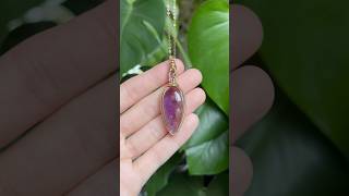 Ametrine 💜☀️ amethyst citrine crystals subscribe handmade art shopping jewelry foryou fyp [upl. by Blackburn754]