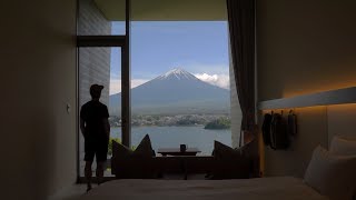 Hoshinoya Fuji The Hotel with the Perfect View of Mount Fuji 星のや富士 [upl. by Noira]