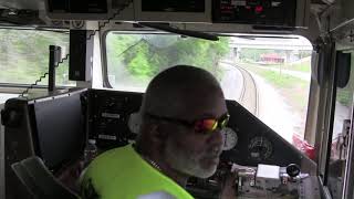 Locomotive Engineer Mike Barnett Rare Video [upl. by Dygall]