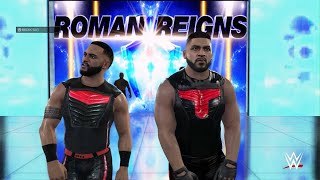 WWE2K24 SMACKDOWN THE BLOODLINE Vs LOS LOTHARIOS WIN WILL BE WARGAME SSERIES [upl. by Ahsemac]