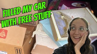 FILLED MY CAR WITH FREE STUFF [upl. by Engedi]