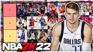 RANKING THE BEST PLAYERS IN NBA 2K22 MyTEAM Tier List March [upl. by Rodgiva497]