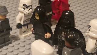 Lego Star Wars Stop Motion The Emperor Arrives [upl. by Sualk]