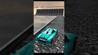 impossible car stunt Beaming Gameplay shorts [upl. by Teodora]