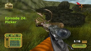 Lets Play  Cabelas Dangerous Hunts 2003 NO RED DOTS  Episode 24  Picker [upl. by Aradnahc]