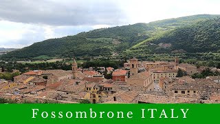 FOSSOMBRONE ITALY Video 6 in the Le Marche series [upl. by Beilul]