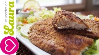 Pescado Empanizado ¡Sin aceite y sin horno Recetas Saludables sin grasa [upl. by Ripley]