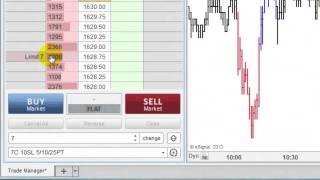 eSignal 11 Trading Software Features  Trade Manager  Integrating Broker Partners [upl. by Xeno845]