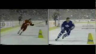 1996 NHL AllStar Skills Competition quotFastest Skaterquot Sergei Fedorov Mike Gartner [upl. by Ellak]