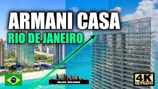 CONSTRUTORA MINEIRA PATRIMAR ANUNCIA PARCERIA COM ⭐GIORGIO ARMANI⭐ riodejaneiro armanicasa obras [upl. by Dine]