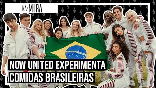 Qual é a comida brasileira favorita do Now United  Na Mira [upl. by Tracie]