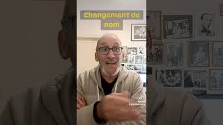 Changement de nom 😱 humour comique rire drôle changerdenom changementdenom [upl. by Di609]