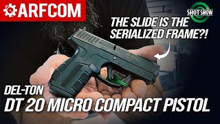 DT 20 Micro Compact Pistol  DelTon  Shot Show 2024 [upl. by Twum]