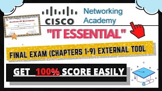 IT Essential Final Exam Chapters 19External tool Answer key  iamsaurabh9876  Electric Abhi [upl. by Aisya]