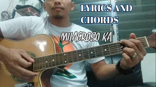 Milagroso kaLyrics and Chords l Bisaya worship [upl. by Arihat536]