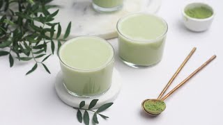 Easy Matcha Latte Recipe [upl. by Fagan]