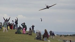 Awesome Hawker Hurricane Low Flypast quot Goosebumps quot [upl. by Clementi]