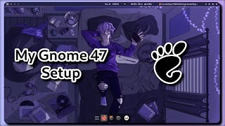 My Gnome 47 Setup for 2025  Arch Linux [upl. by Oigufer]