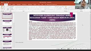 INTERVENSI KAUNSELING TERHADAP MURID KETAGIHAN quotVAPEquot YANG MASIH MEROKOK DUAL USERS [upl. by Loziram]