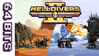 64 Bits  Helldivers 2 Demake for Neo GeoArcades [upl. by Mackintosh458]