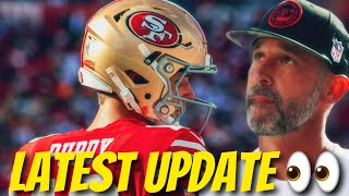 49ers Kyle Shanahan provides latest update on Brock Purdy shoulder situation 👀 [upl. by Anitsrik294]