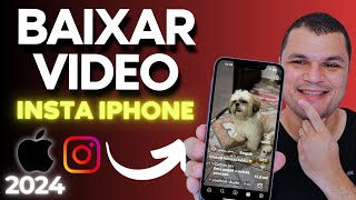 COMO BAIXAR VÍDEO DO INSTAGRAM NO IPHONE IOS sem marca dágua em alta qualidade  Reels e Stories [upl. by Augusta401]