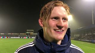 Pascal Steinwender nach dem 21 Erfolg gegen den SV Meppen II [upl. by Hgeilhsa]