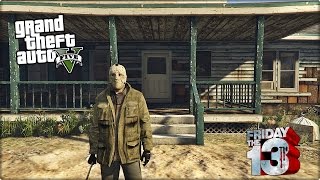 13CUMA JASON VOORHEES GTA 5 MODU [upl. by Behlau346]