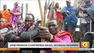 One person dead several others injured in renewed Narok clashes [upl. by Pope]