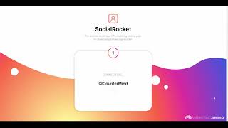 IG  SocialRocket  CPA Marketing Landing Page by MarketingRhinocom [upl. by Faustina]