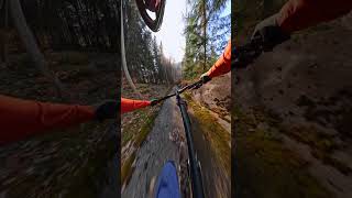 Biking an Abandoned Bobsled Track 🎬 Antoni Villoni Shorts MTB [upl. by Ahsetal]